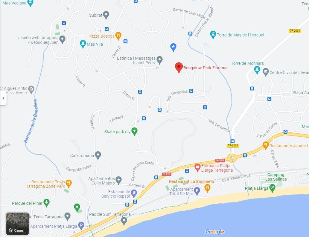 Acogedor Bungalow Park Florimar 塔拉戈纳 外观 照片